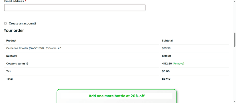 Sports Technology Labs Promo Code - 15% Off on Liquid SARMs